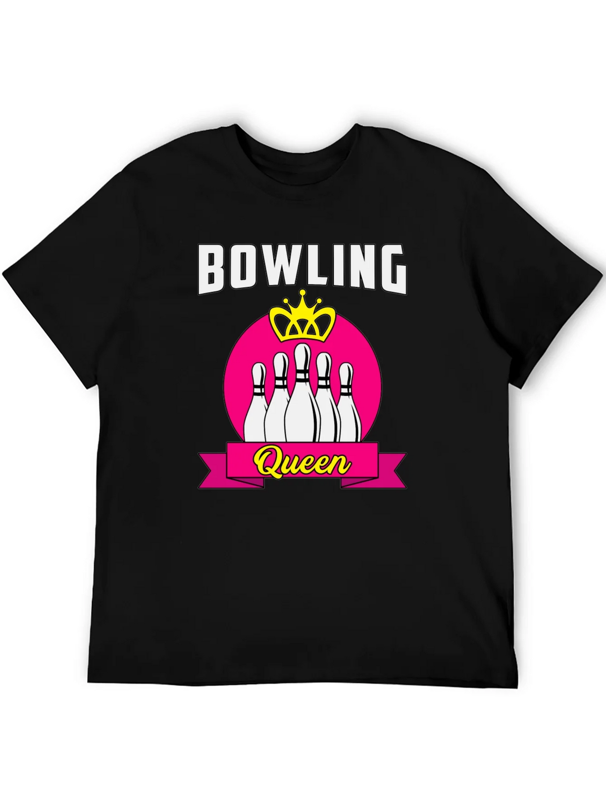 Bowling Queen Graphic T-Shirt product image 4