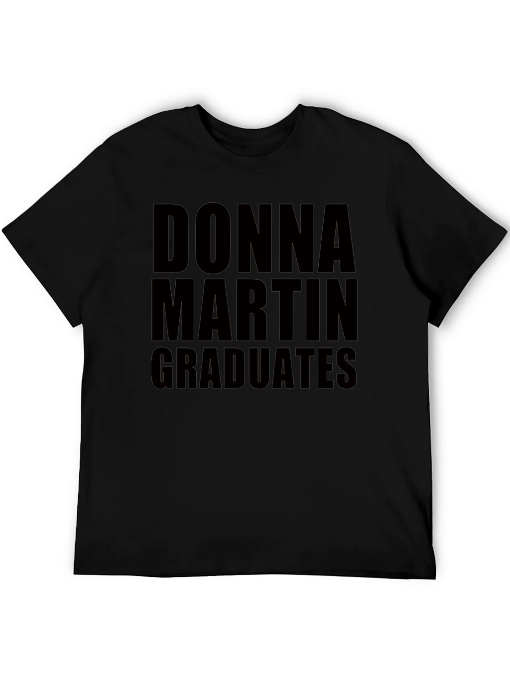 Donna Martin Graduates Black T-Shirt product image 3