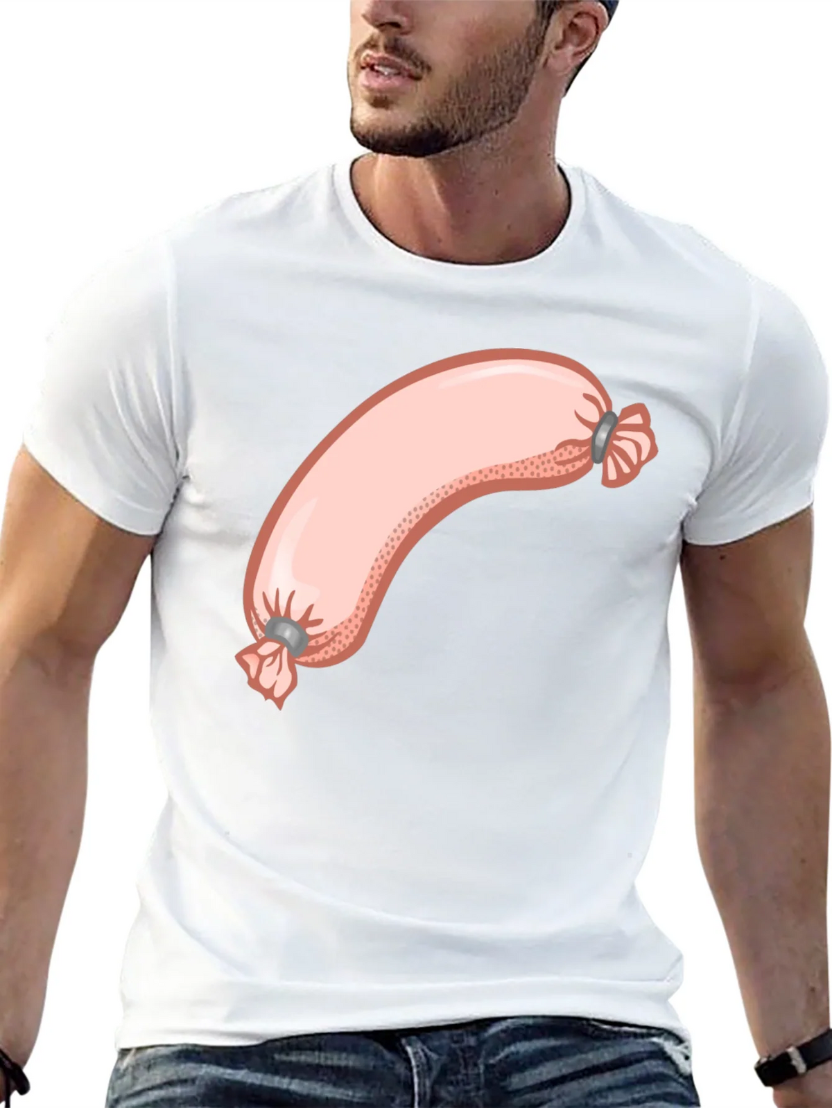 Sausage Graphic Tee - Funny Foodie T-Shirt product image 10