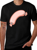 Sausage Graphic Tee - Funny Foodie T-Shirt product image 1