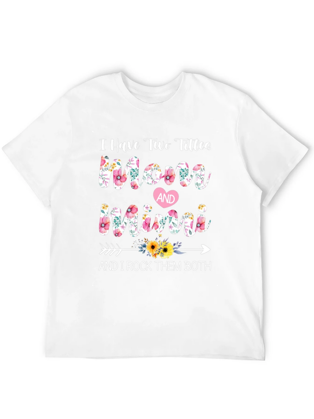 Mom and Mimi Floral Graphic T-Shirt product image 11
