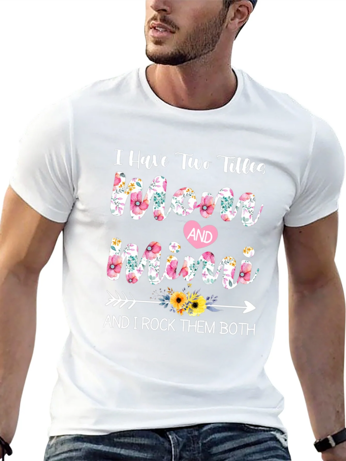 Mom and Mimi Floral Graphic T-Shirt product image 12