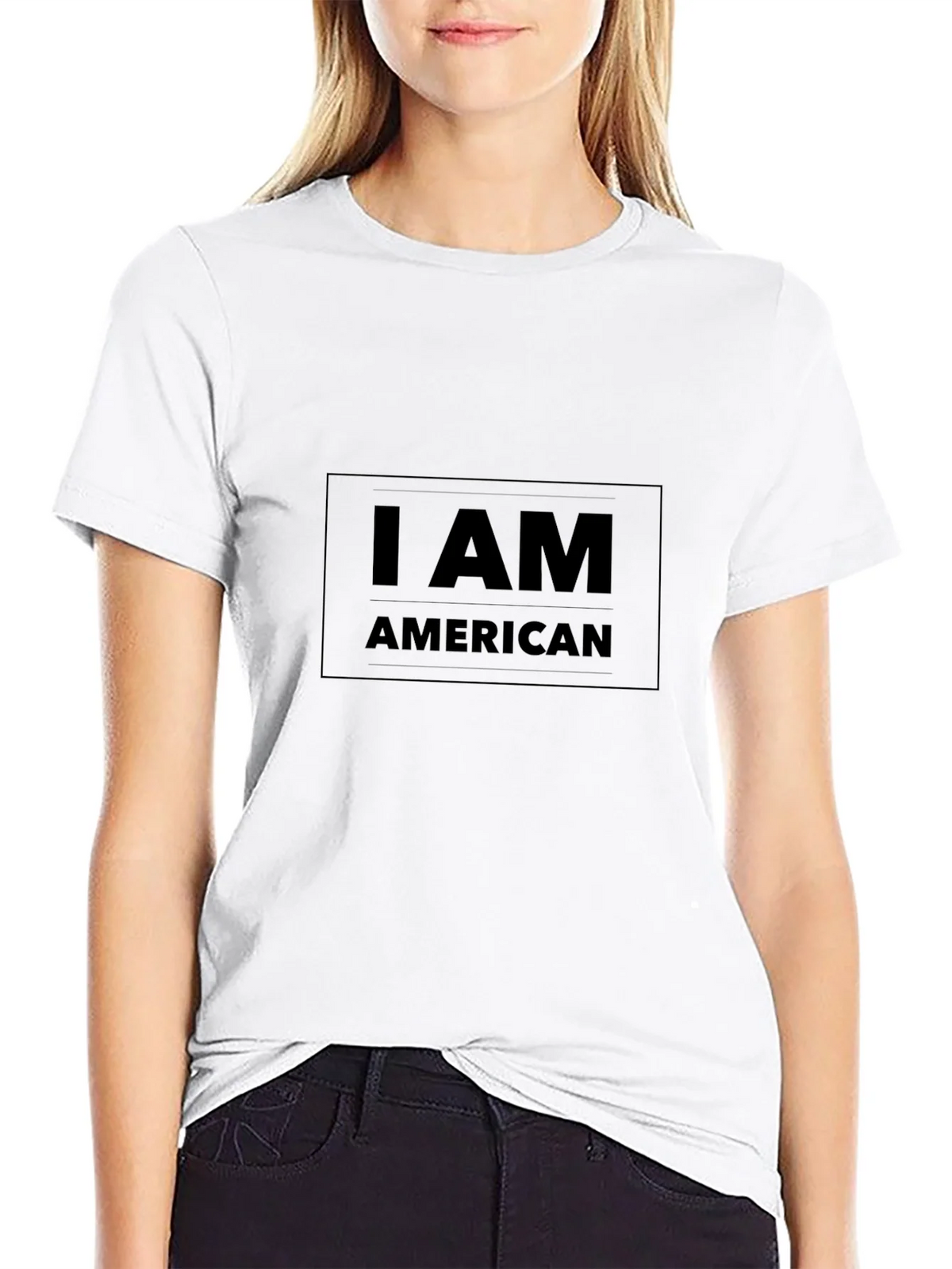 I AM American T-Shirt - Patriotic Pride product image 8