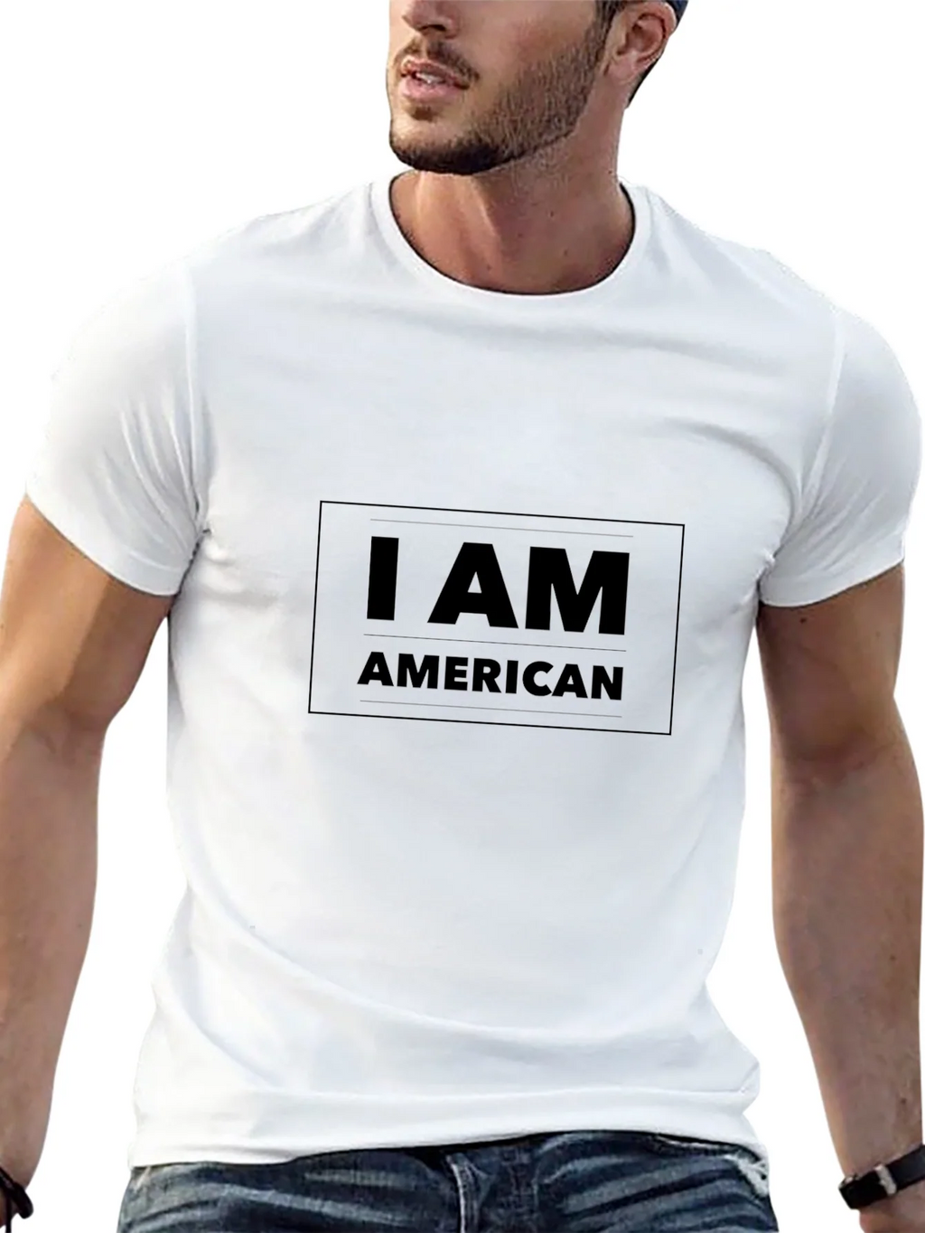 I AM American T-Shirt - Patriotic Pride product image 12