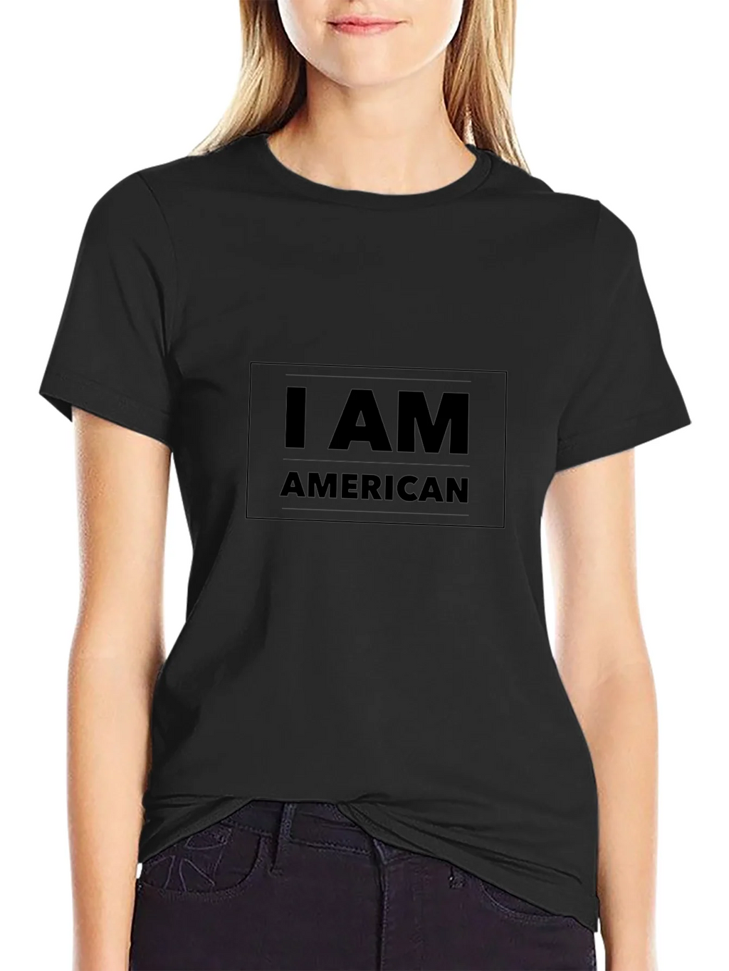 I AM American T-Shirt - Patriotic Pride product image 2