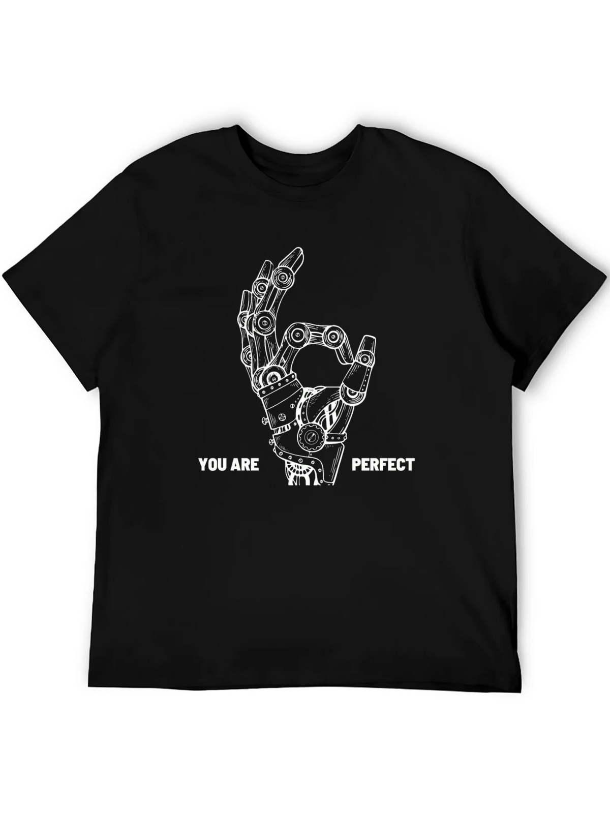 You Are Perfect Robot Hand T-Shirt product image 5