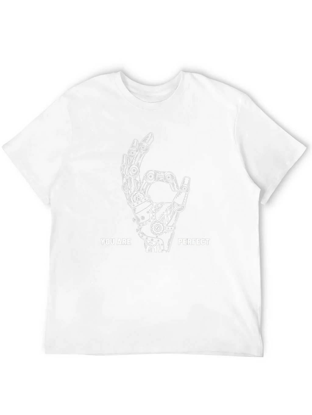 You Are Perfect Robot Hand T-Shirt product image 9