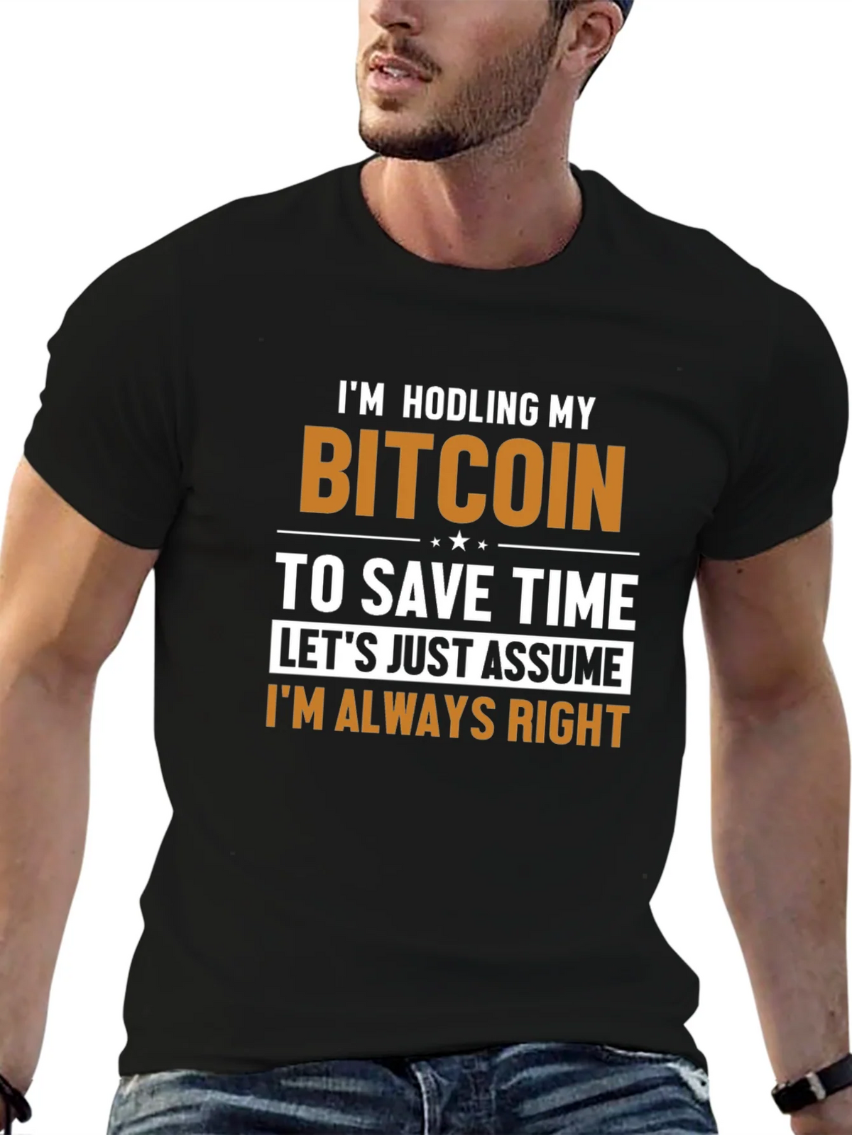 Bitcoin HODL T-Shirt - Always Right Crypto Tee product image 6
