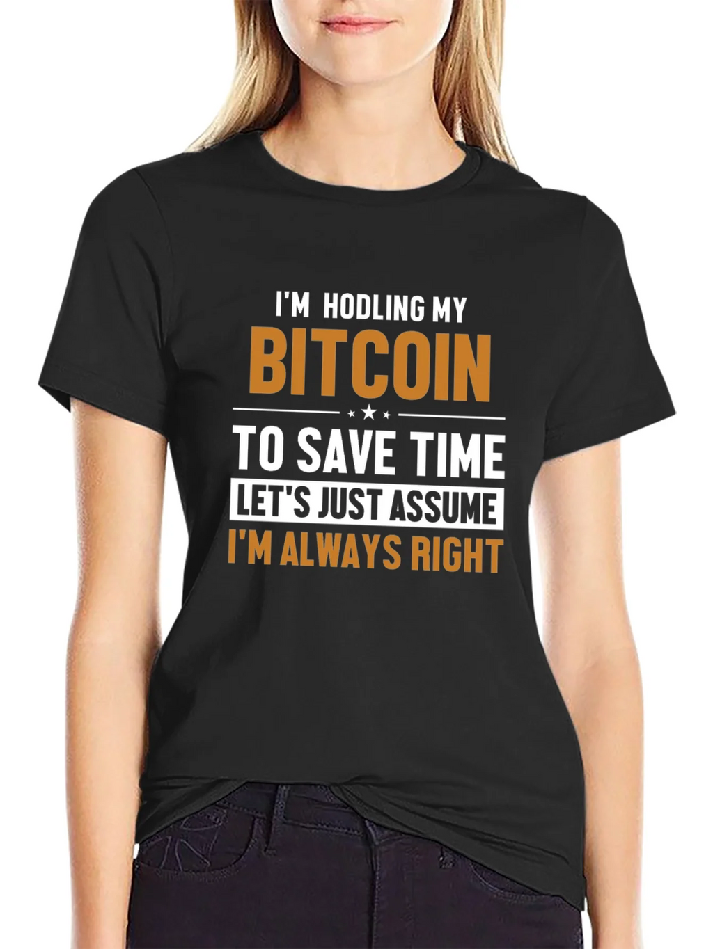 Bitcoin HODL T-Shirt - Always Right Crypto Tee product image 2
