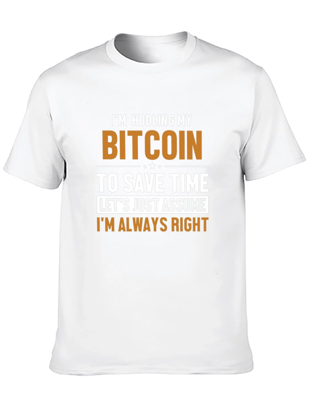 Bitcoin HODL T-Shirt - Always Right Crypto Tee product image 9