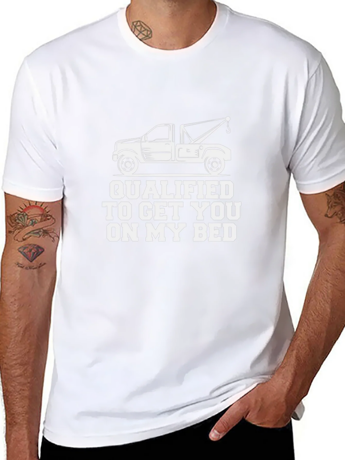 Funny Tow Truck Driver Humor T-Shirt product image 7