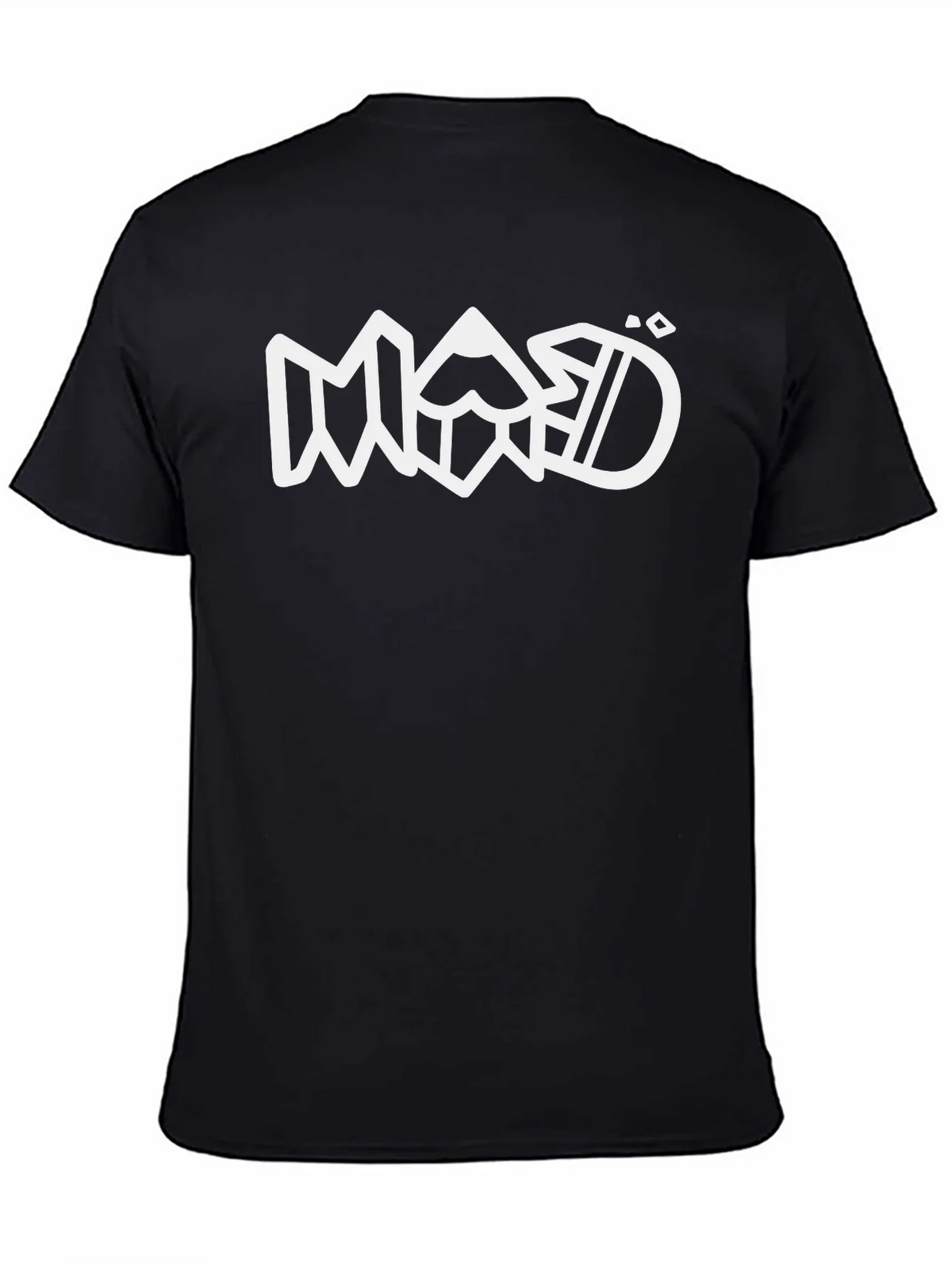MAD Graphic Tee - Modern Black T-Shirt product image 2
