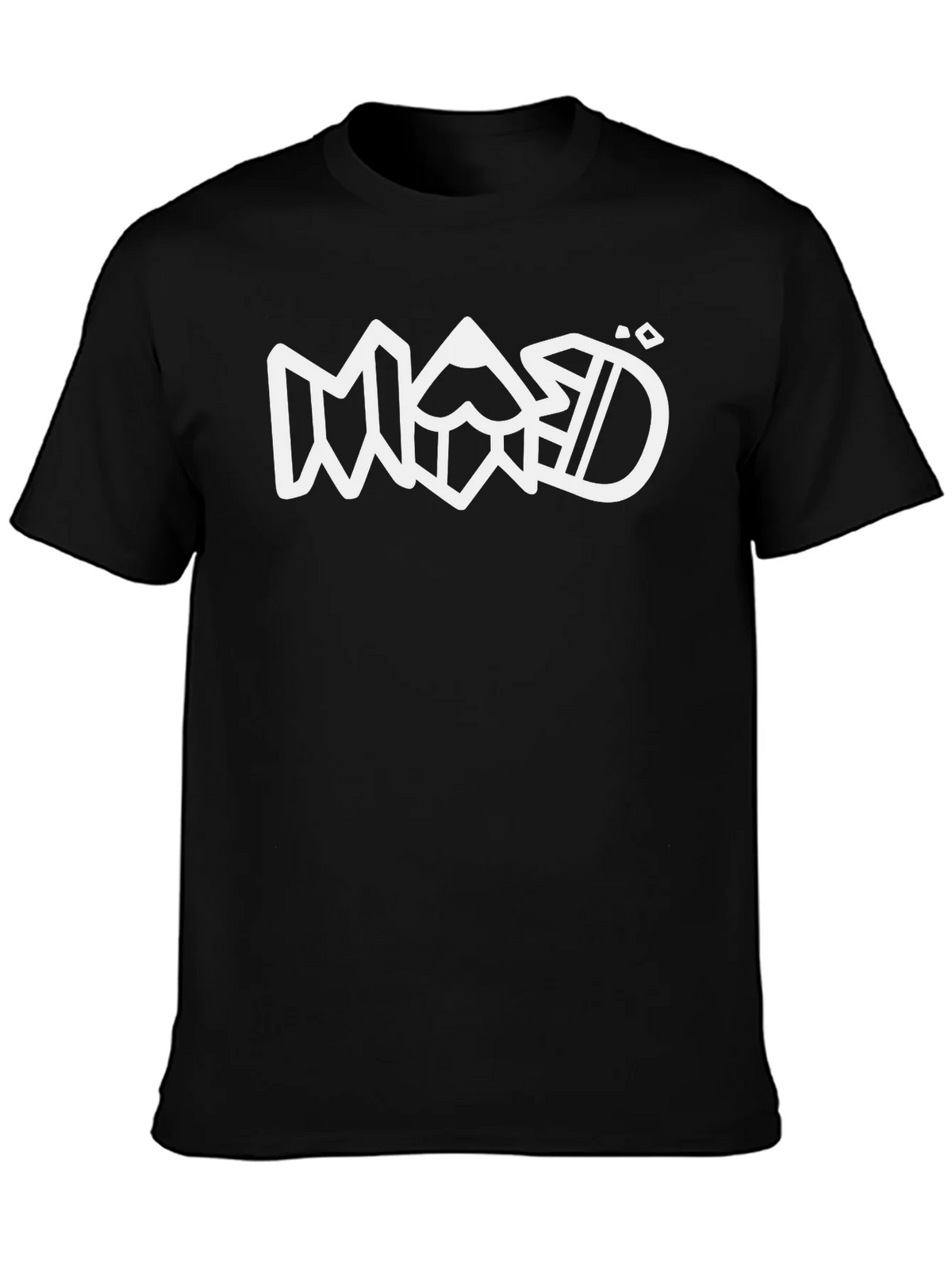 MAD Graphic Tee - Modern Black T-Shirt product image 1
