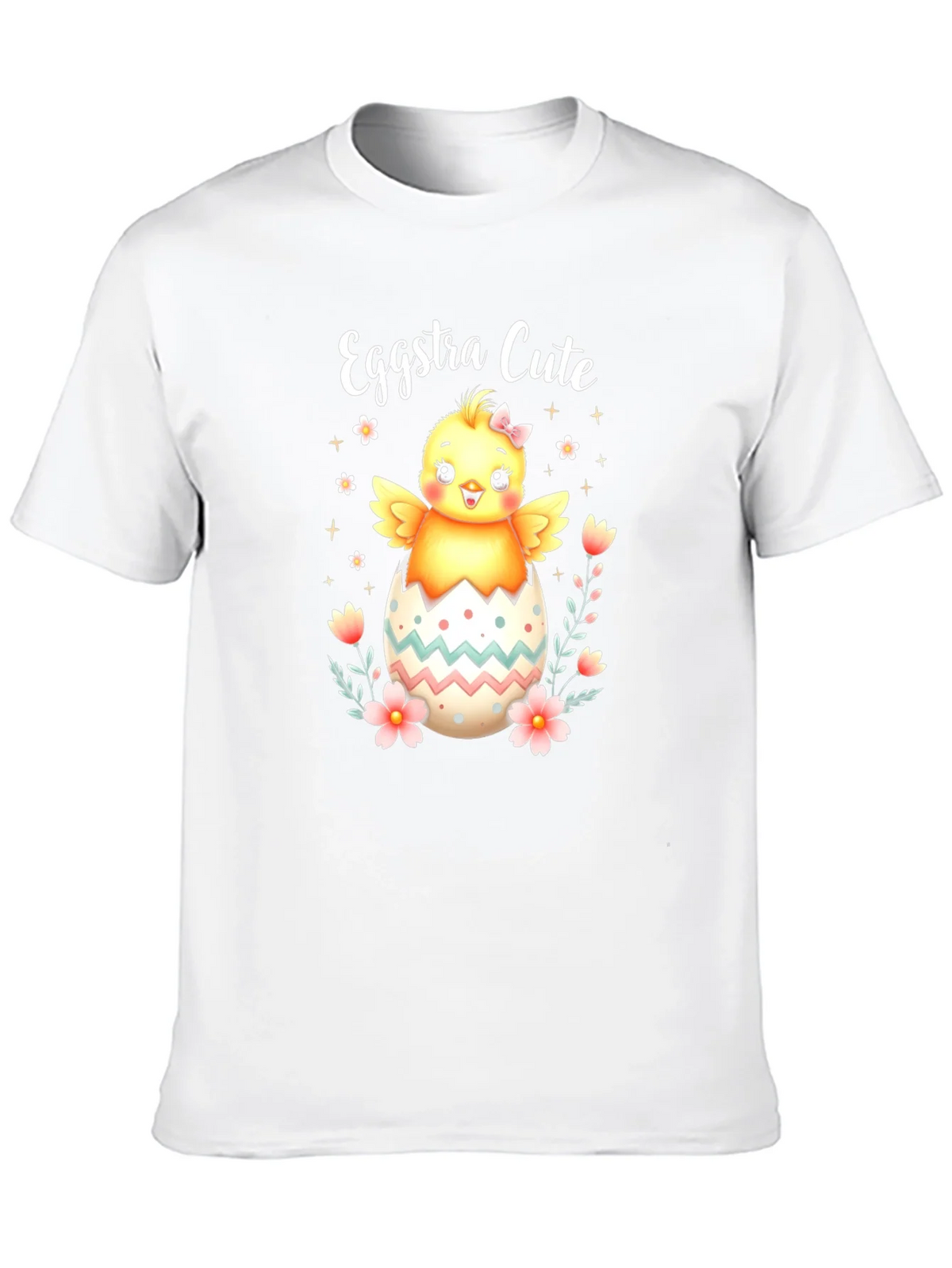 Eggstra Cute Easter Chick T-Shirt product image 9