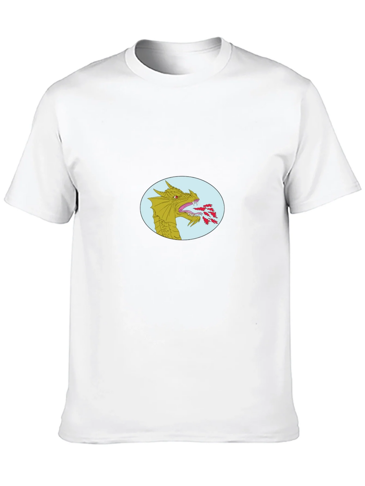 Dragon Fire T-Shirt - Black Cotton Blend product image 9