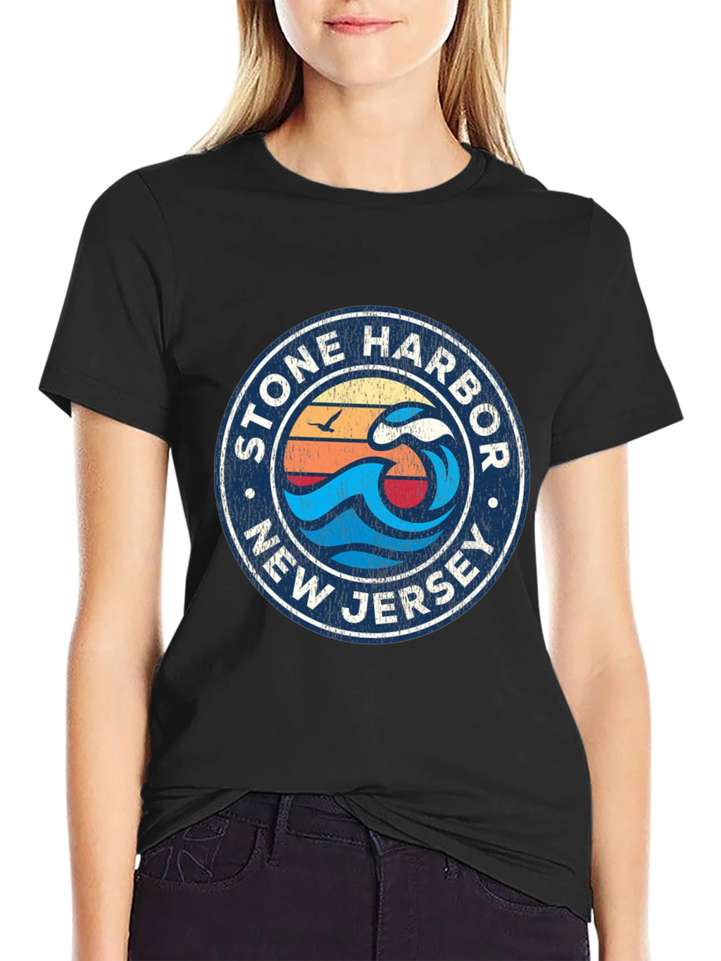 Stone Harbor New Jersey Graphic Tee product image 2