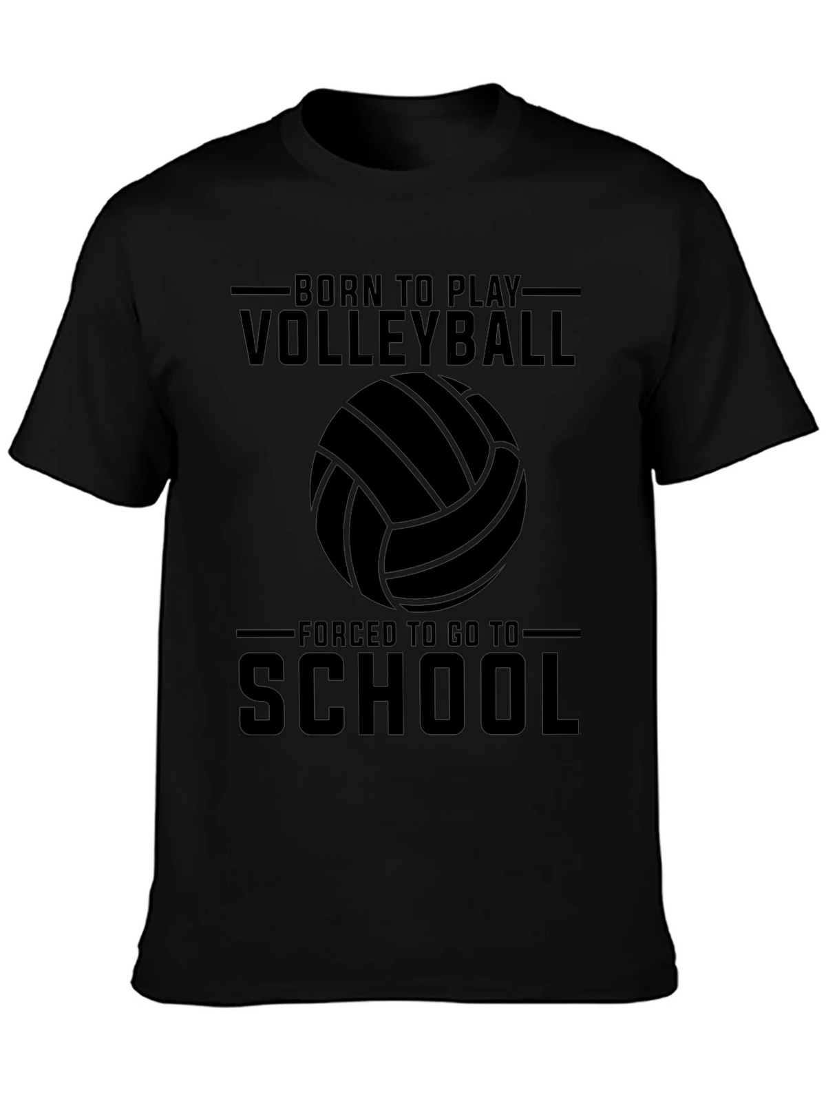 Volleyball T-Shirt - Born to Play Forced to School product image 3