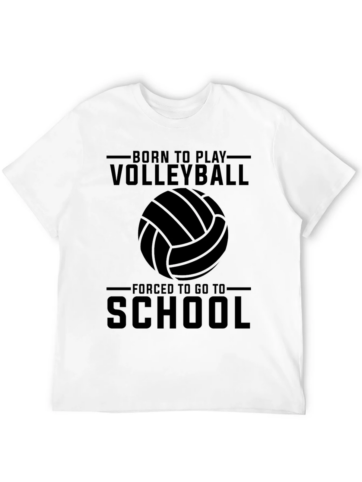 Volleyball T-Shirt - Born to Play Forced to School product image 11
