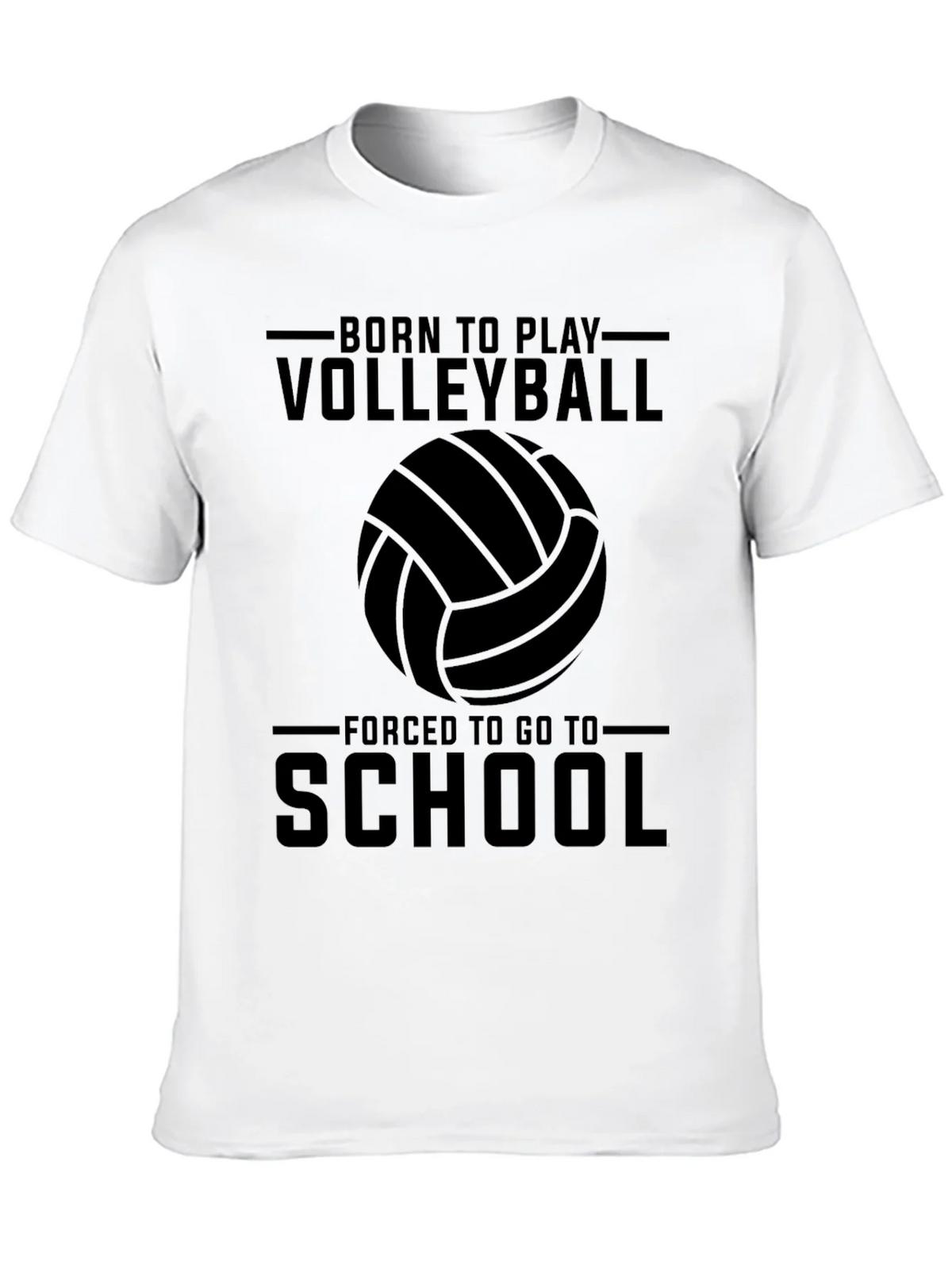 Volleyball T-Shirt - Born to Play Forced to School product image 9