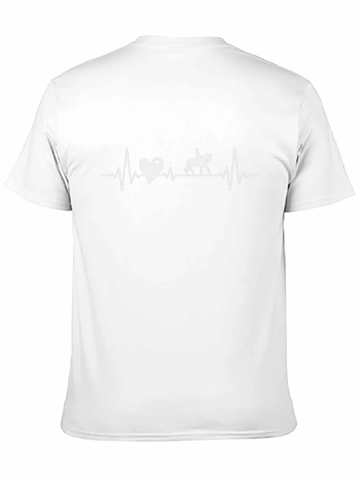 Horse Riding Heartbeat T-Shirt - Equestrian Love product image 10