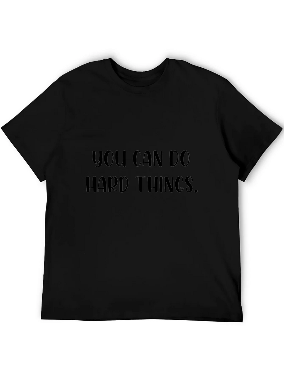 Inspirational Graphic Tee - You Can Do Hard Things product image 5