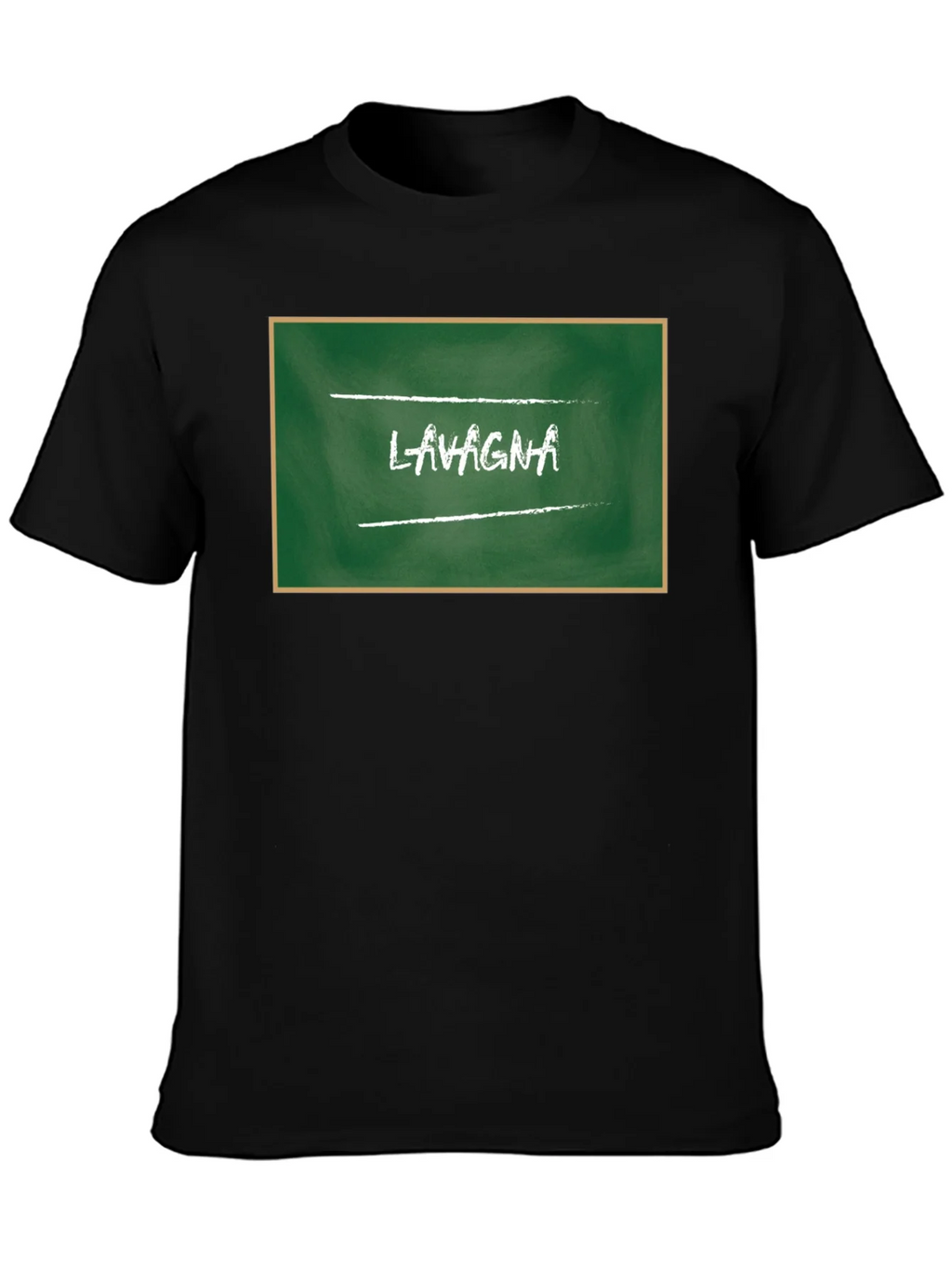 Lasagna Chalkboard Style Graphic Tee product image 3