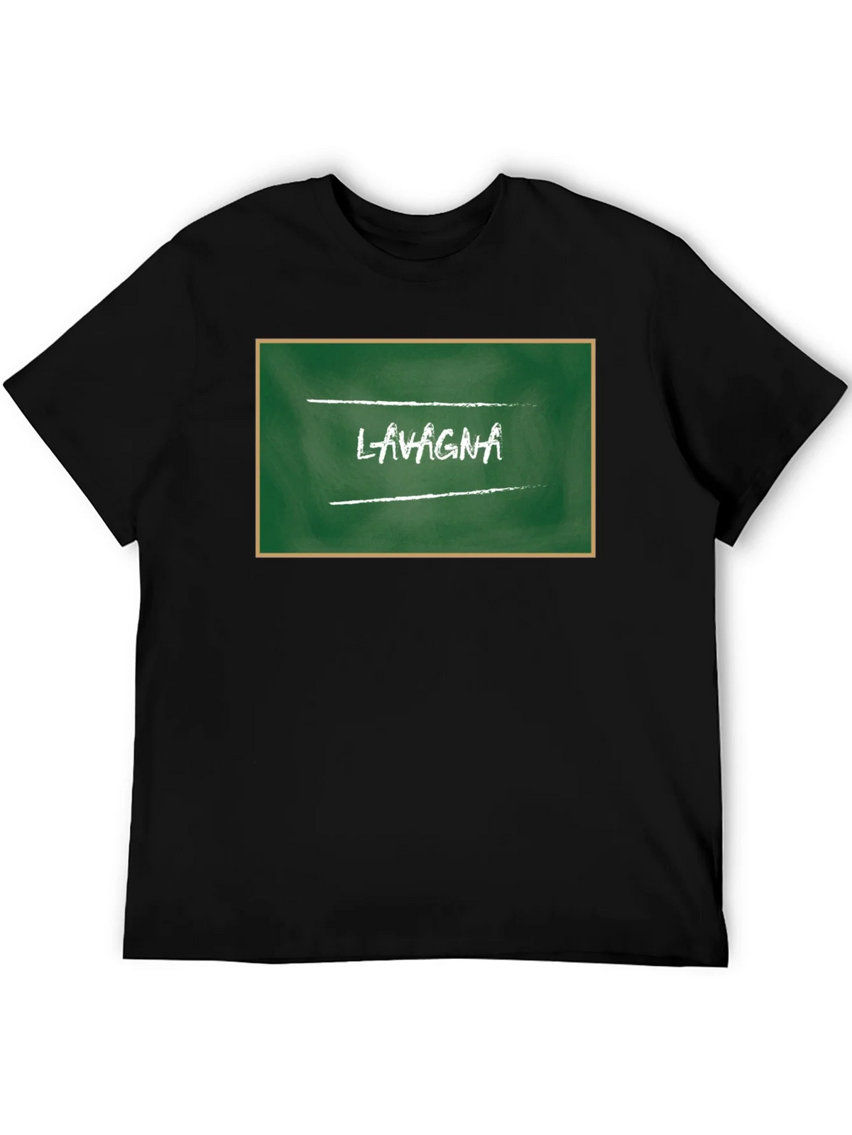 Lasagna Chalkboard Style Graphic Tee product image 5