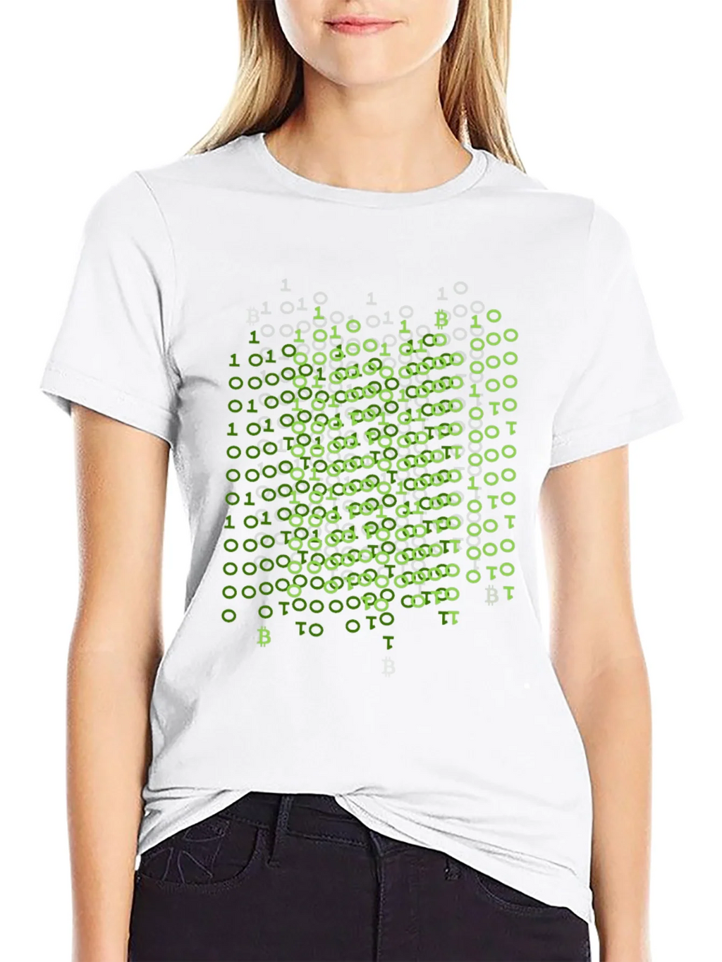 Binary Bitcoin T-Shirt - Crypto Style product image 8