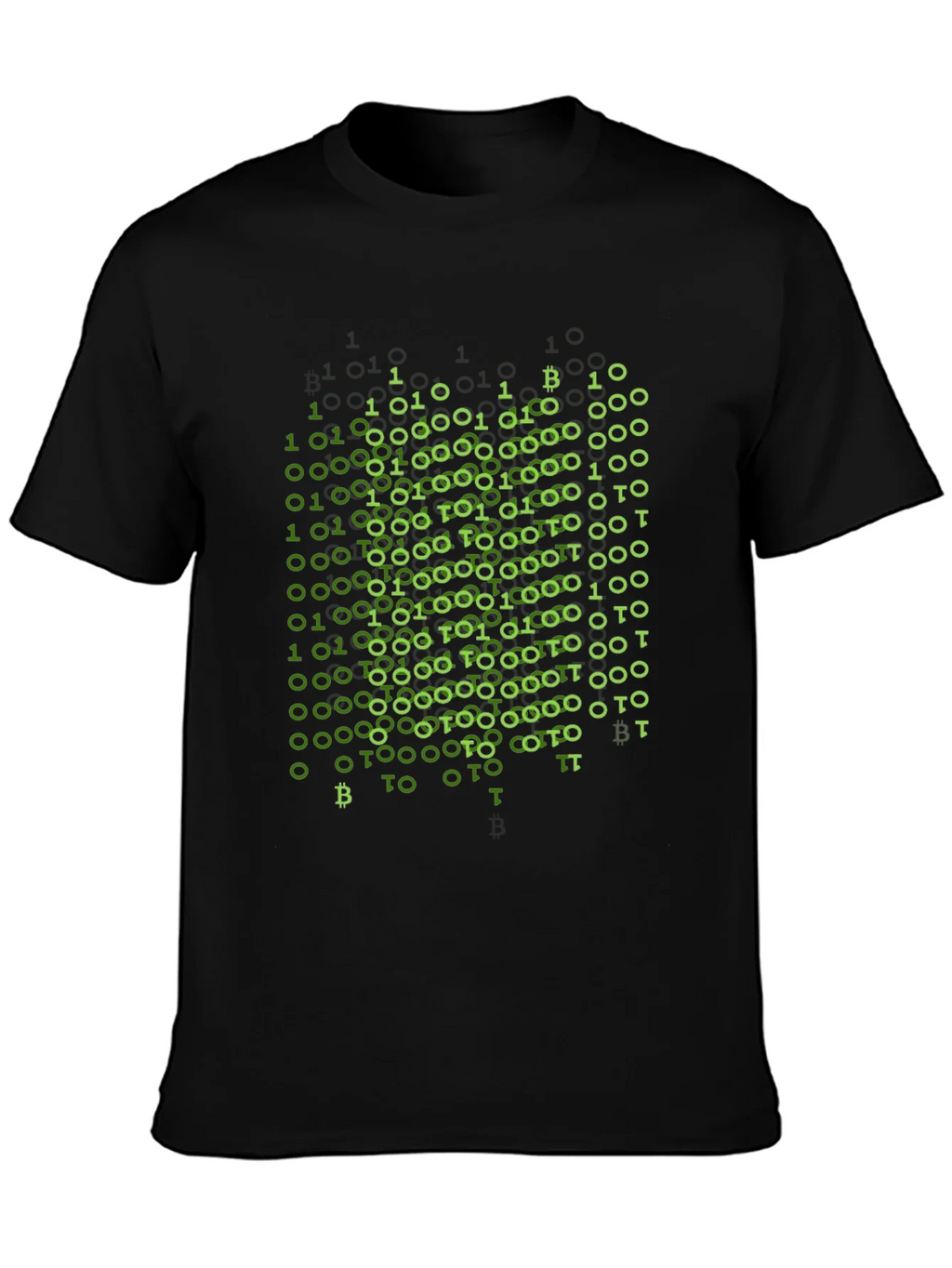 Binary Bitcoin T-Shirt - Crypto Style product image 3