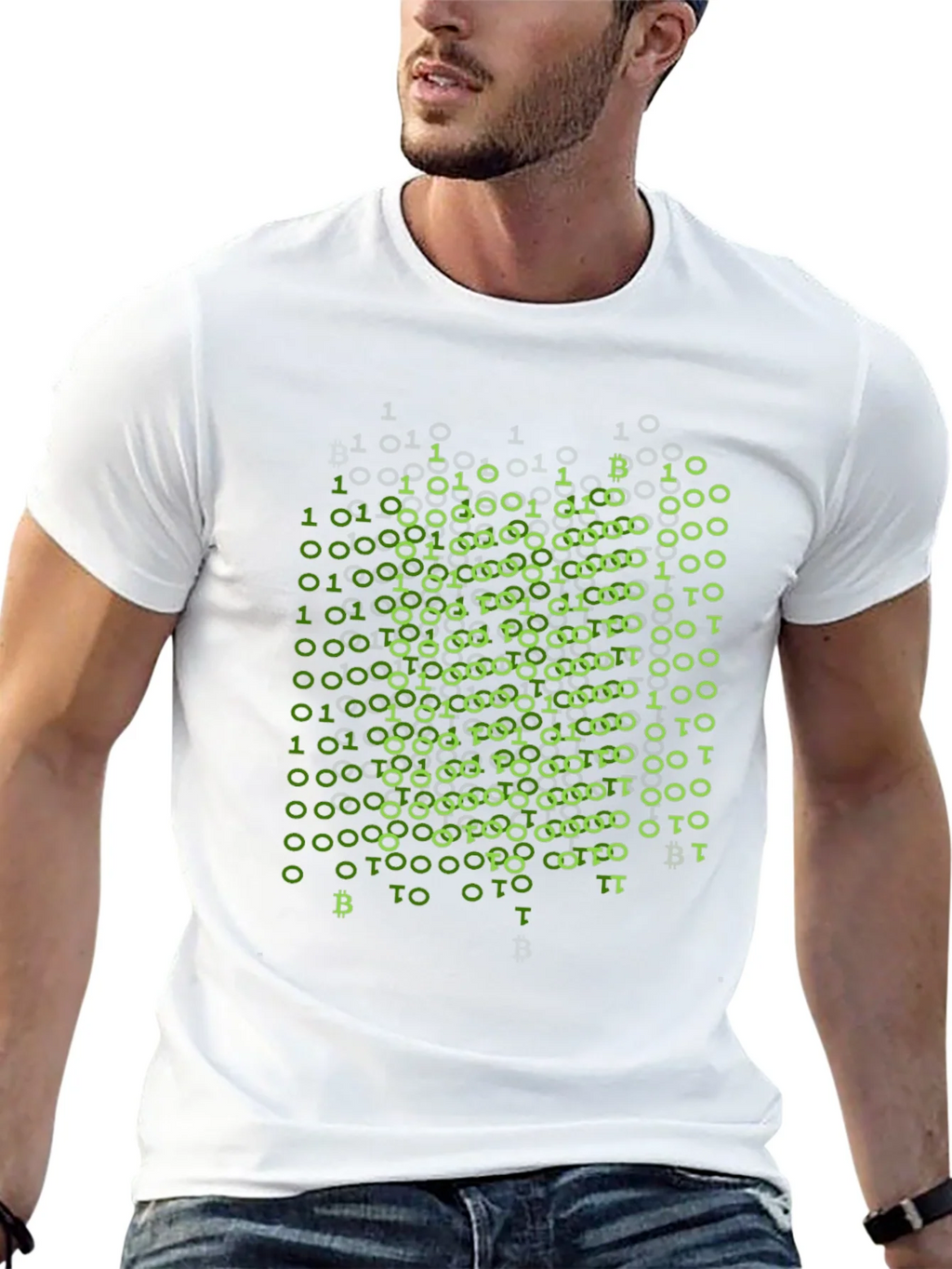 Binary Bitcoin T-Shirt - Crypto Style product image 12