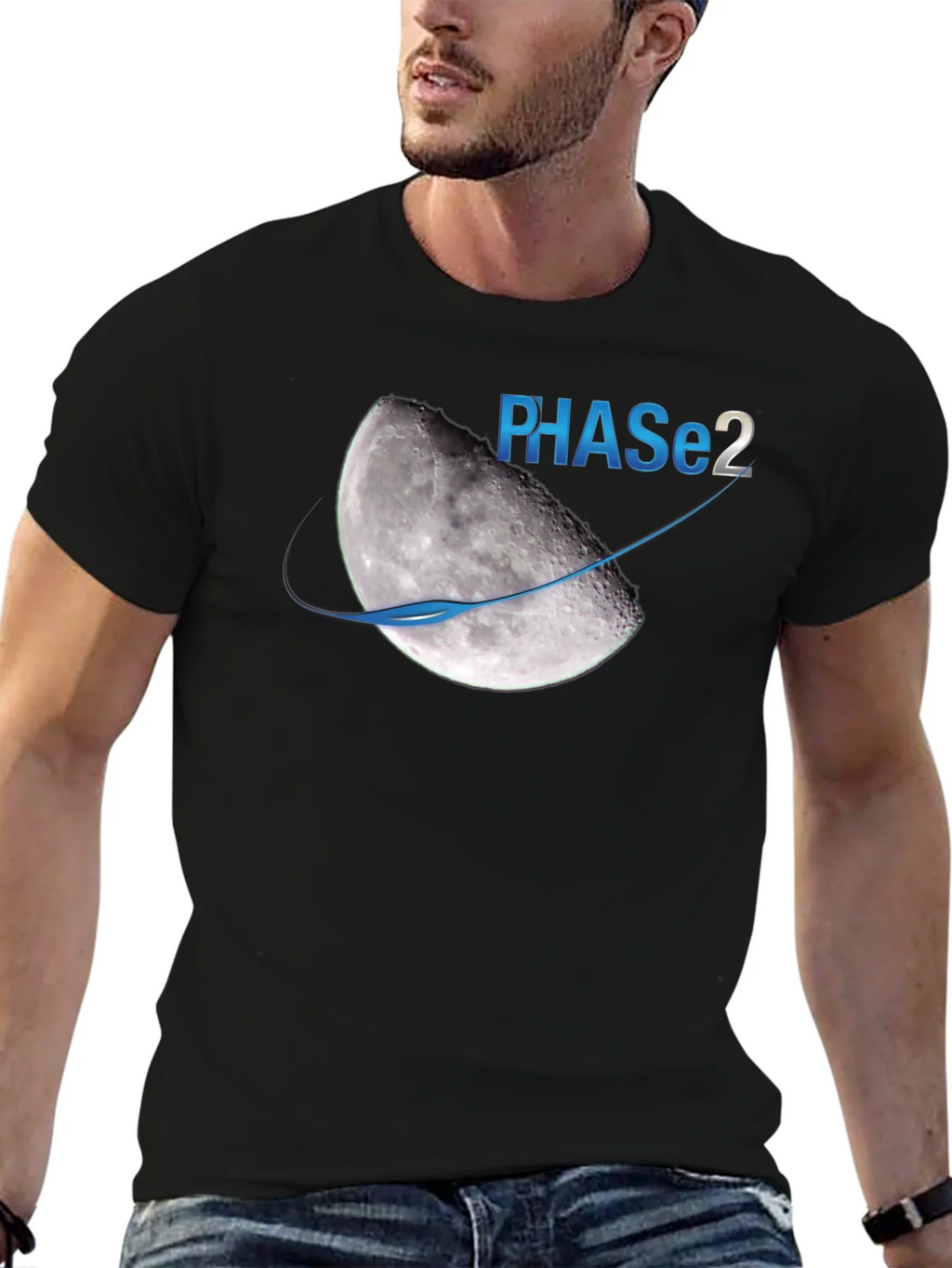 Phase 2 Moon Graphic T-Shirt product image 6