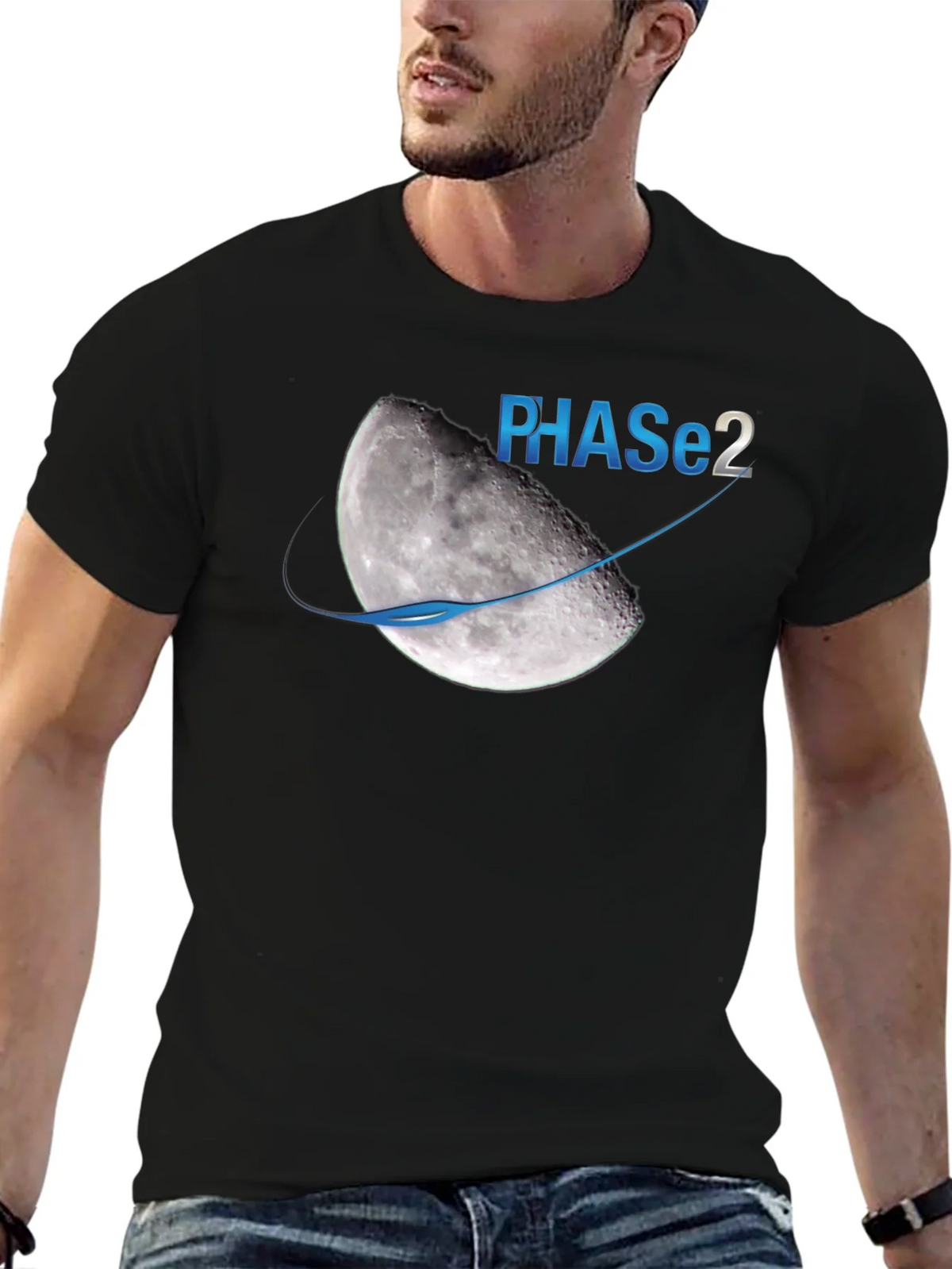 Phase 2 Moon Graphic T-Shirt product image 6