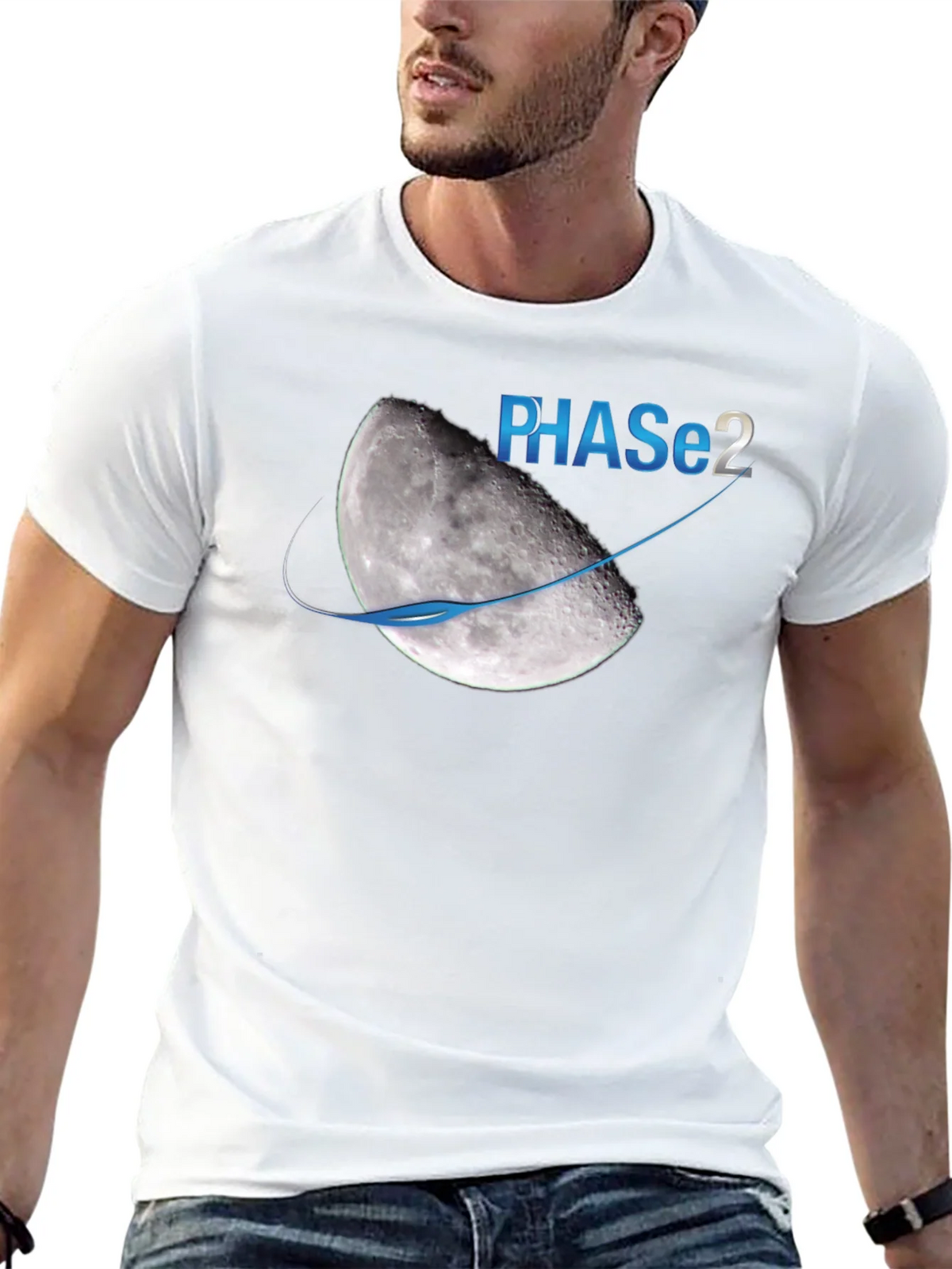 Phase 2 Moon Graphic T-Shirt product image 12