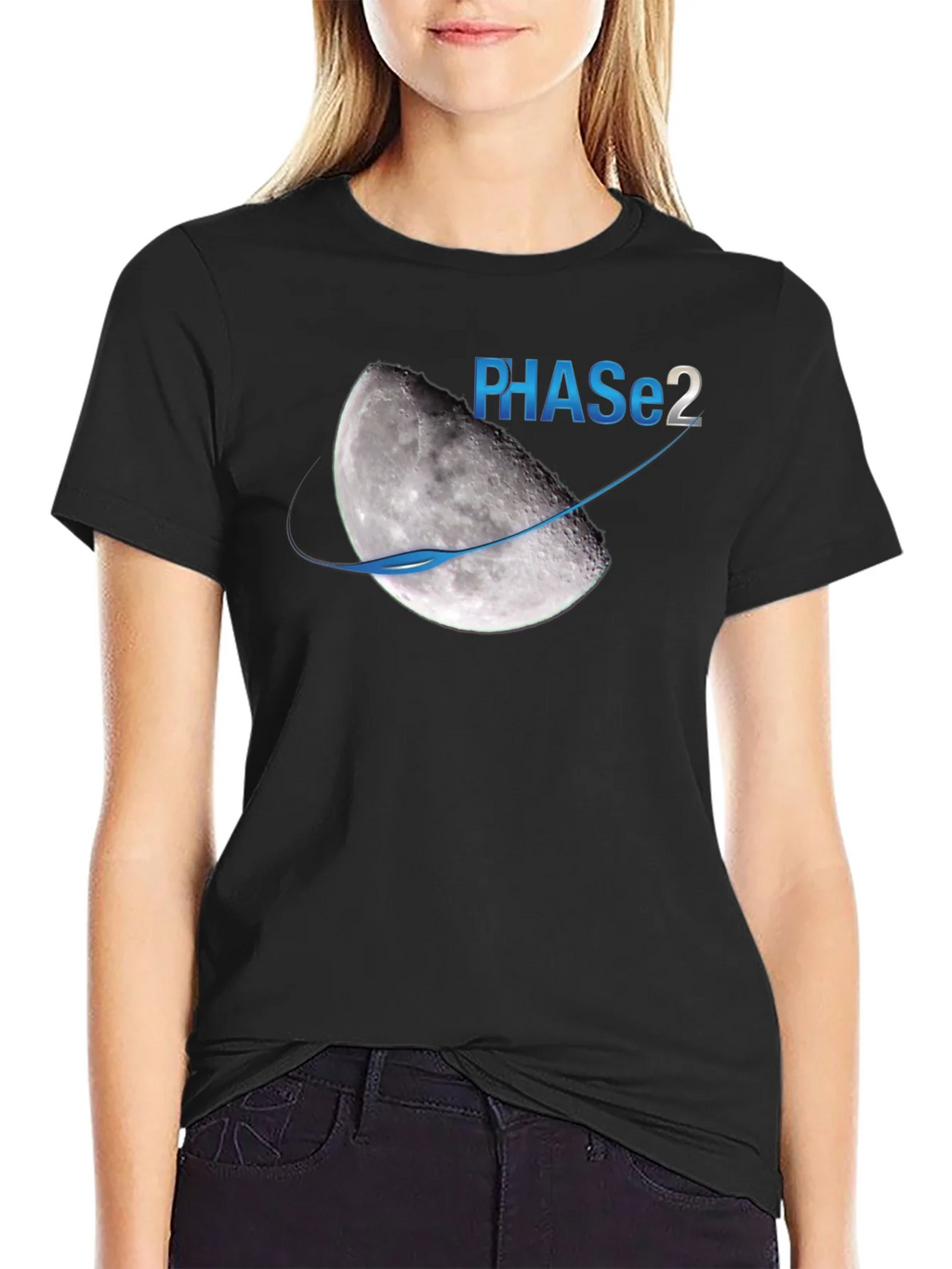 Phase 2 Moon Graphic T-Shirt product image 2