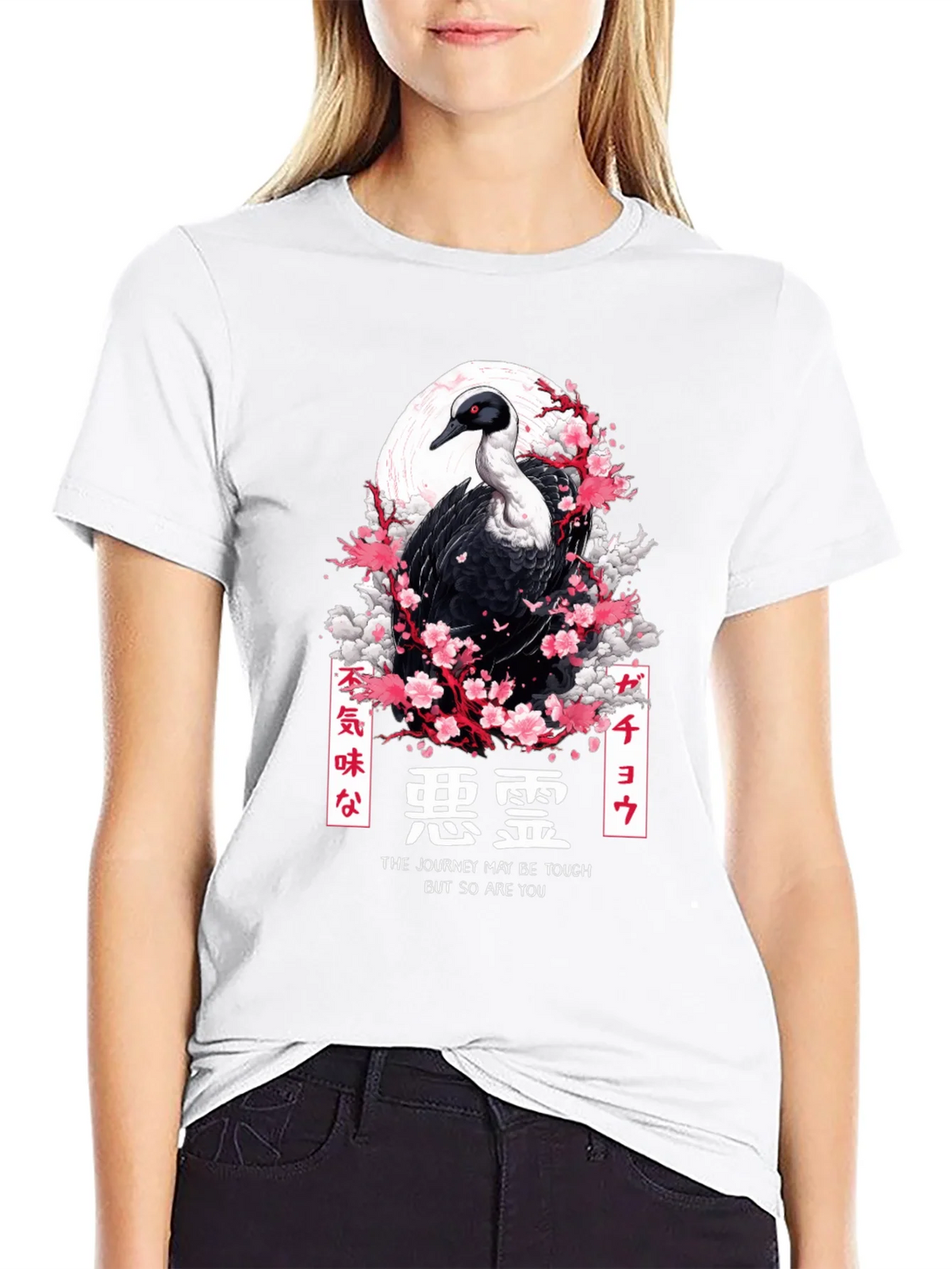 Emu Bird Japanese Art T-Shirt product image 8