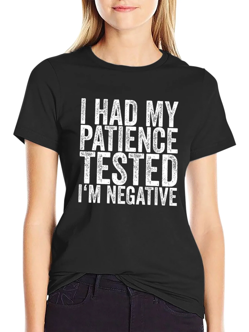 Patience Tested Graphic T-Shirt - Sarcastic Humor Tee product image 2