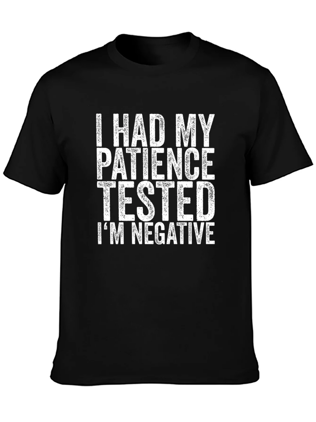 Patience Tested Graphic T-Shirt - Sarcastic Humor Tee product image 3
