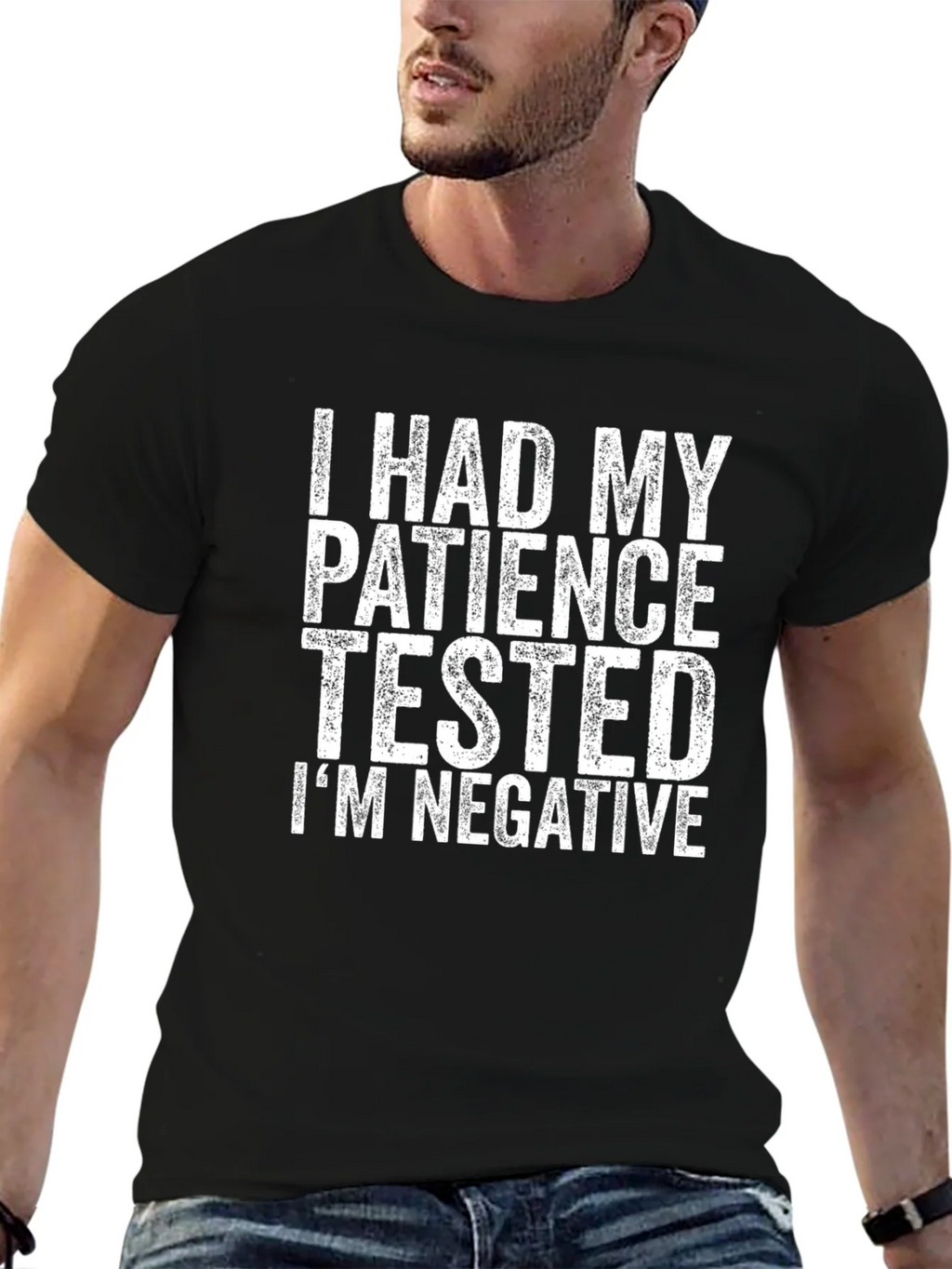 Patience Tested Graphic T-Shirt - Sarcastic Humor Tee product image 6