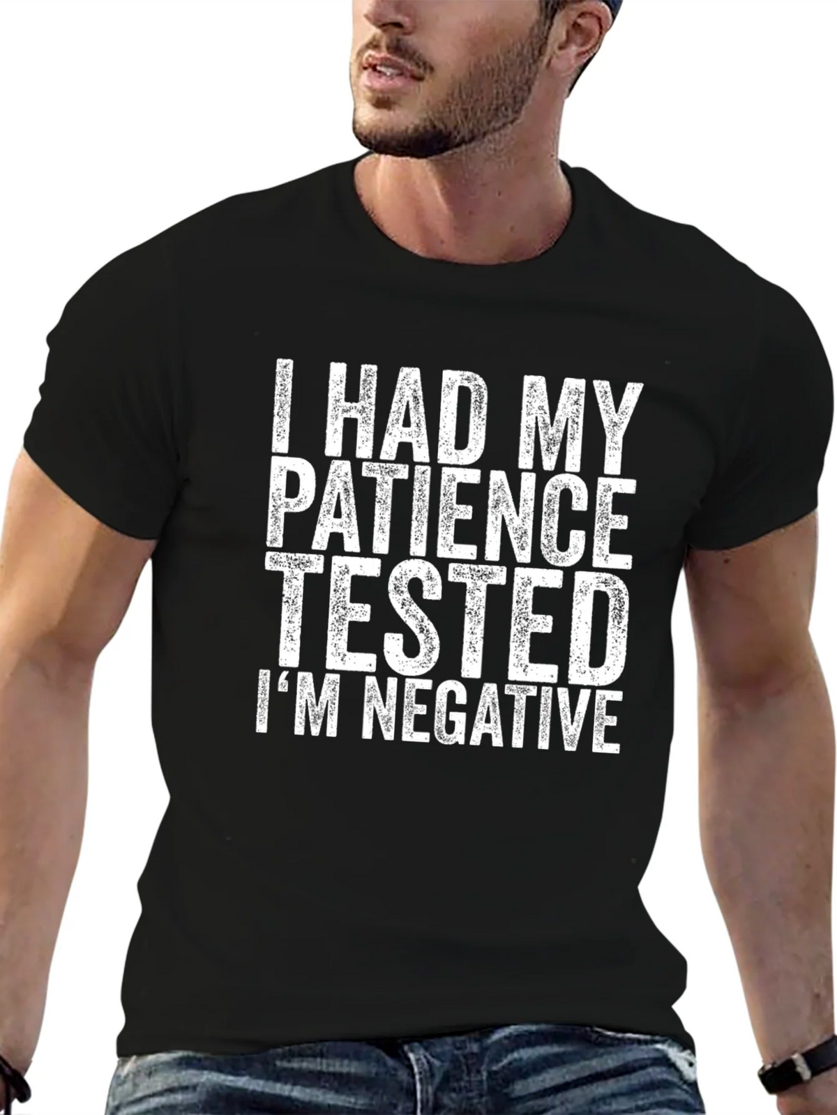 Patience Tested Graphic T-Shirt - Sarcastic Humor Tee product image 6
