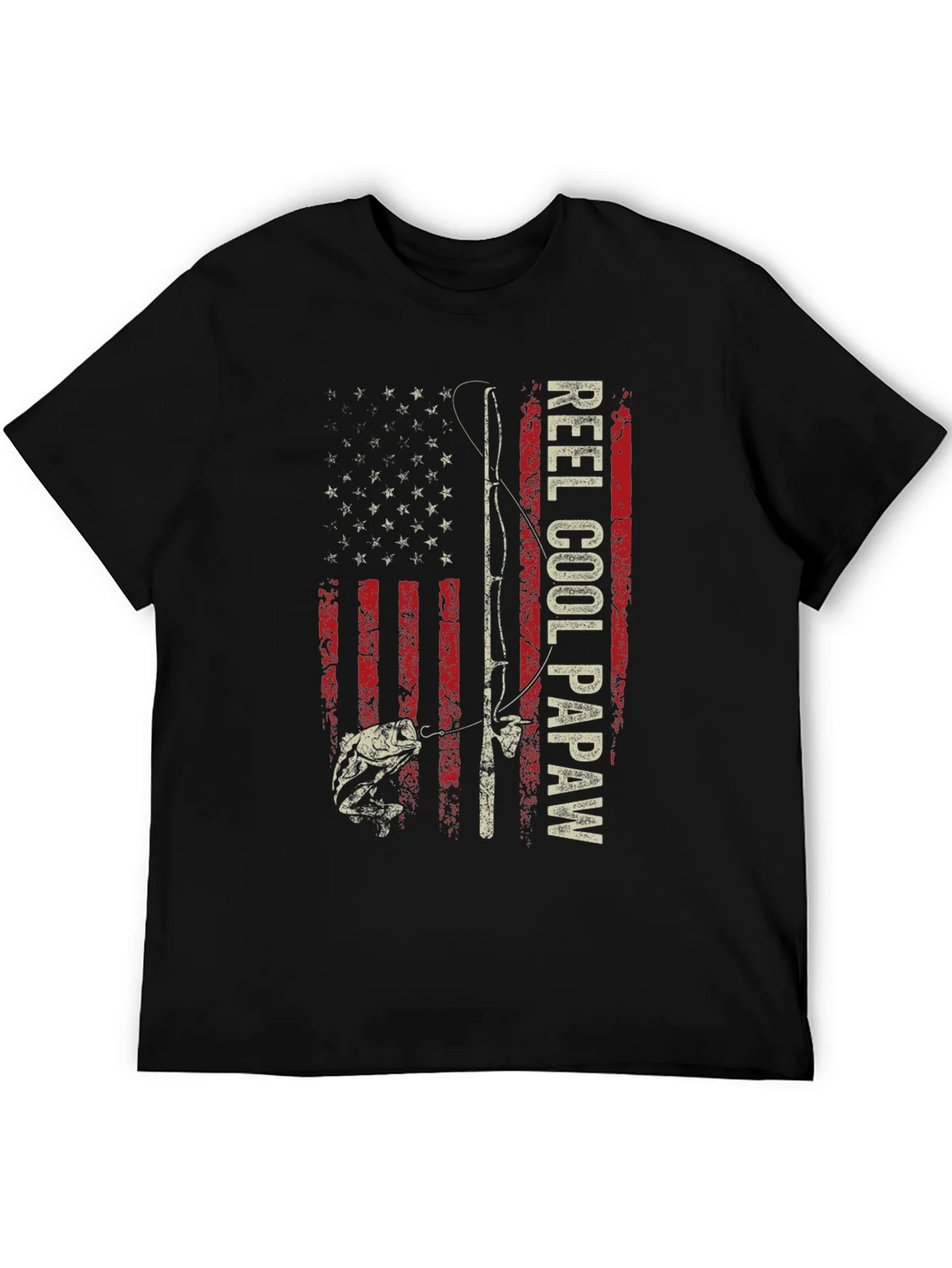 Reel Cool Papaw Fishing T-Shirt product image 5