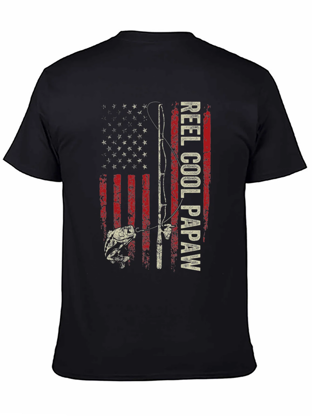 Reel Cool Papaw Fishing T-Shirt product image 4