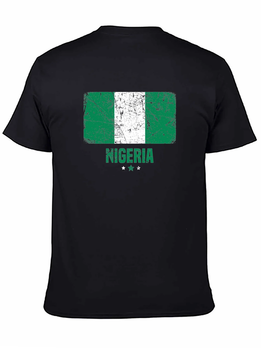 Nigeria Flag T-Shirt - Distressed Design product image 4