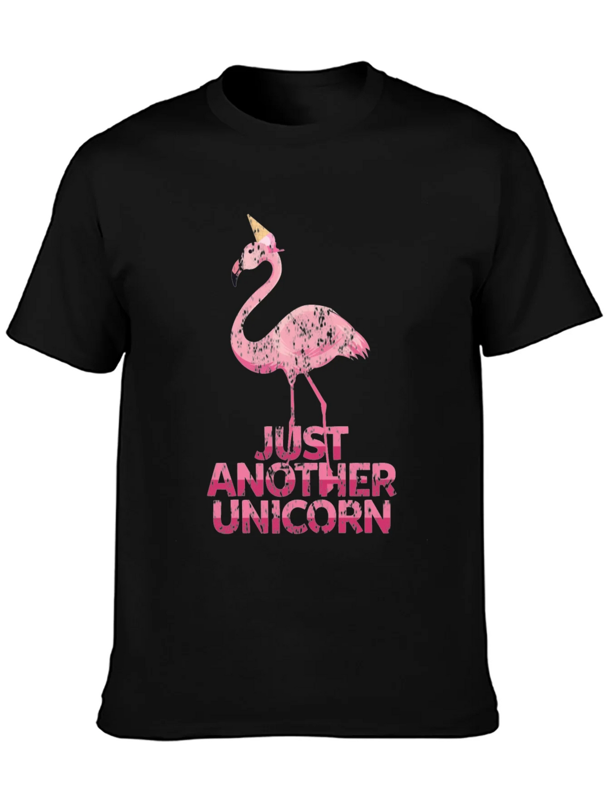 Funny Flamingo Unicorn Graphic Tee product image 3