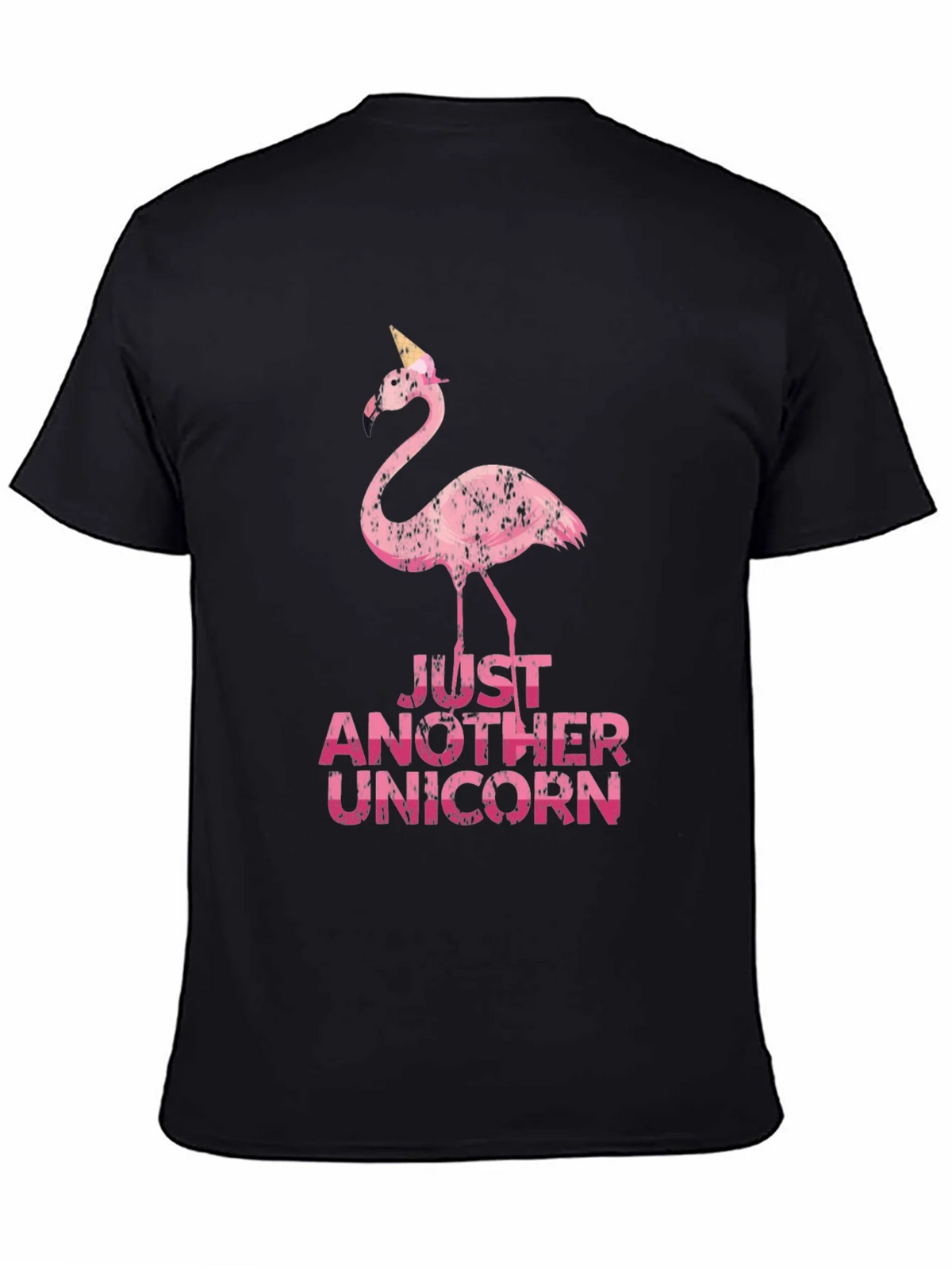 Funny Flamingo Unicorn Graphic Tee product image 4