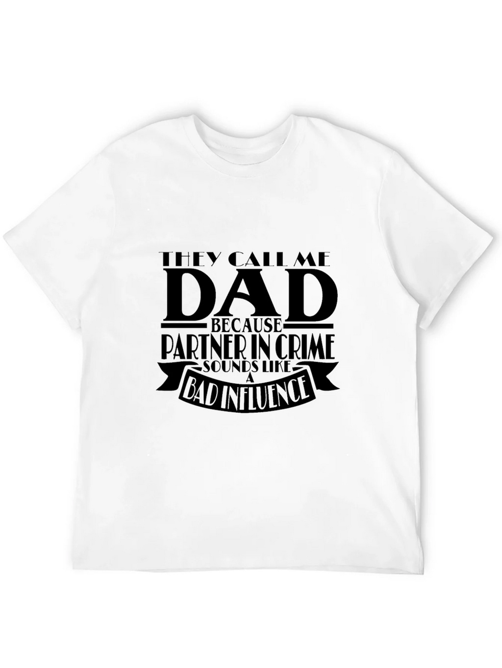 Dad Partner in Crime T-Shirt - Black Novelty Tee product image 10