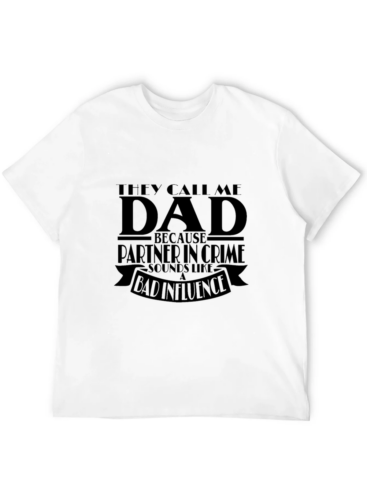 Dad Partner in Crime T-Shirt - Black Novelty Tee product image 10