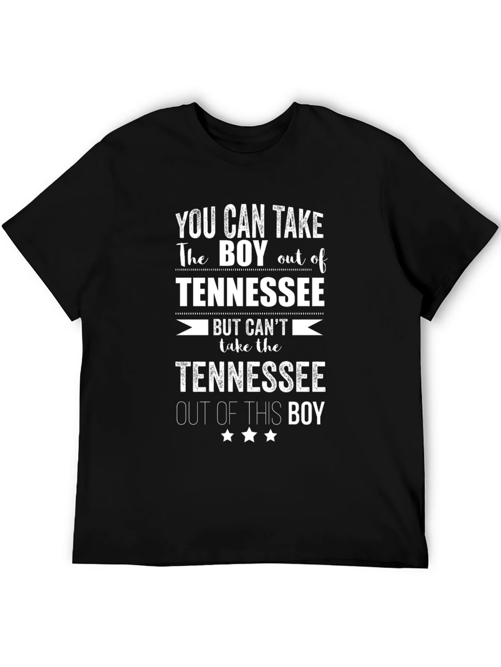 Tennessee Boy Graphic Tee - Black product image 5