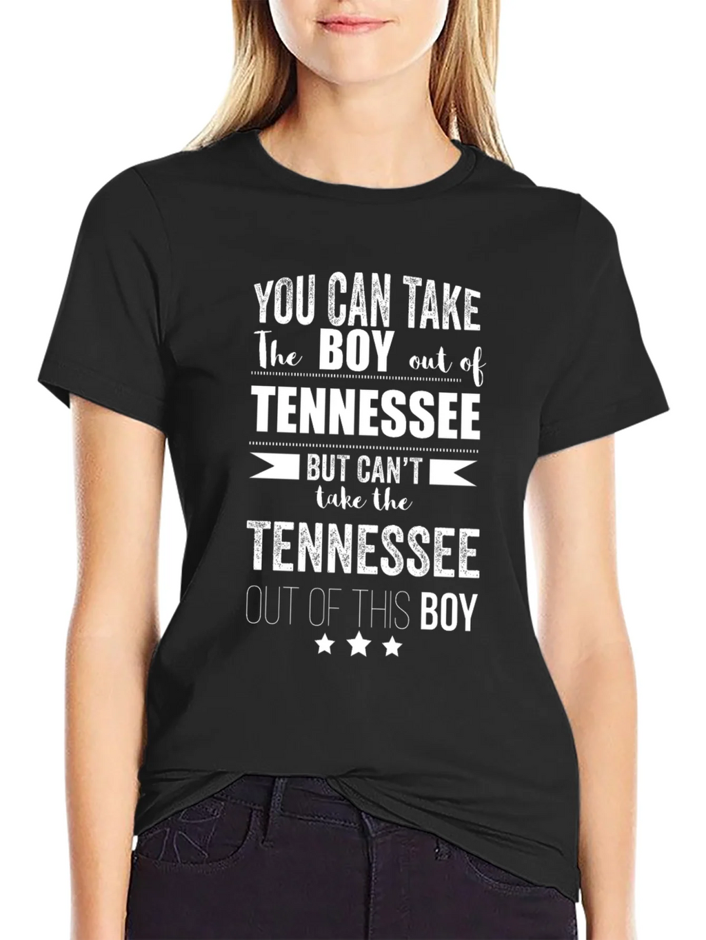 Tennessee Boy Graphic Tee - Black product image 2