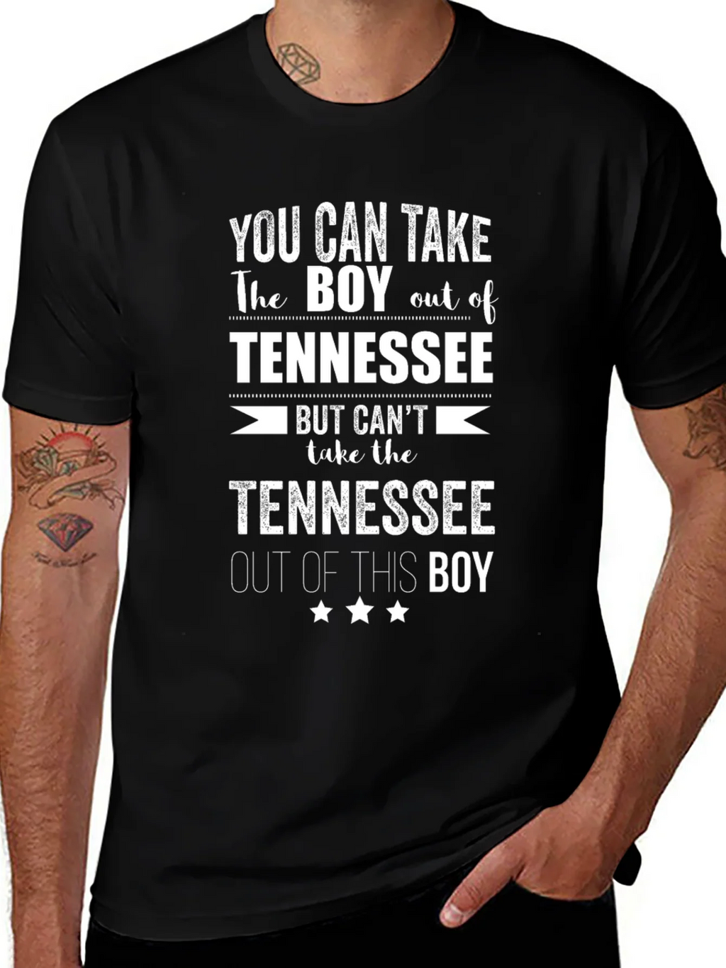 Tennessee Boy Graphic Tee - Black product image 1
