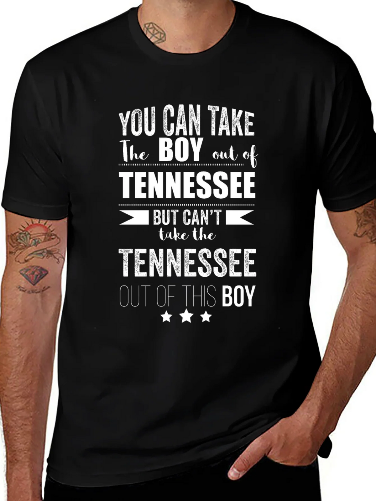Tennessee Boy Graphic Tee - Black product image 1